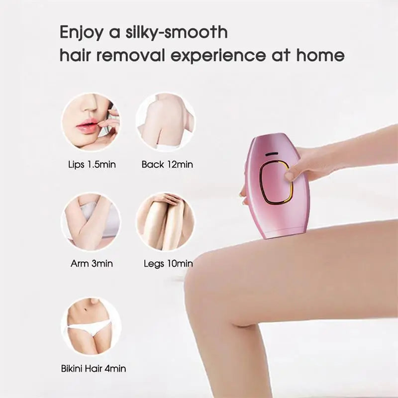 Painless laser epilator for women