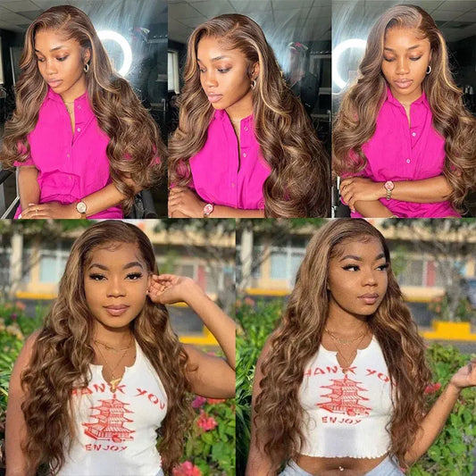 Brazilian lace human hair wig