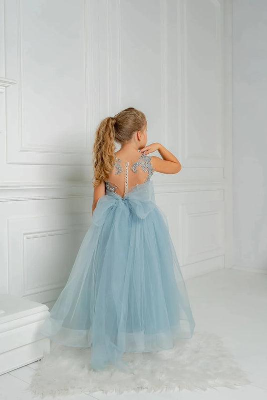 Blue formal dress