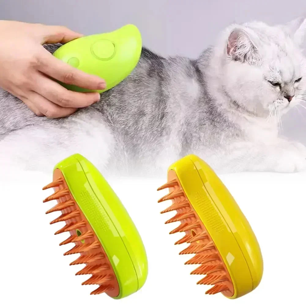 Brosse à vapeur pour animaux