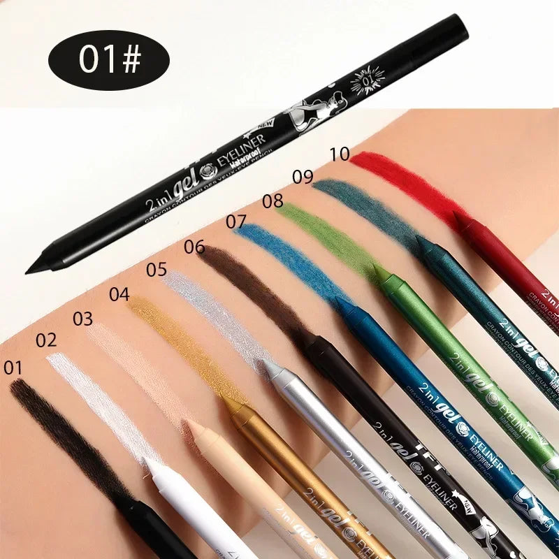 Crayon Gel 2 en 1 Eyeliner & Lip Liner