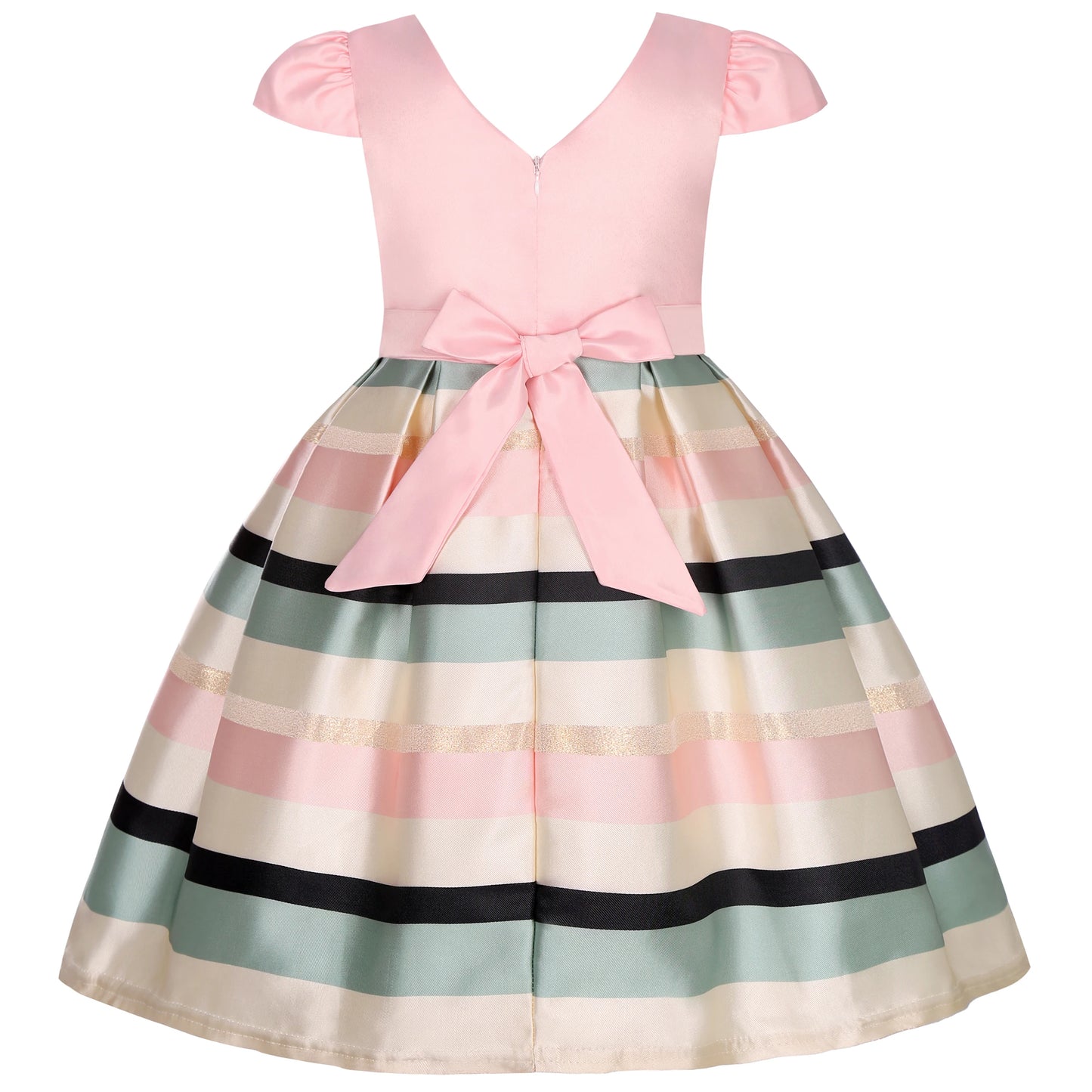 Striped dress for children