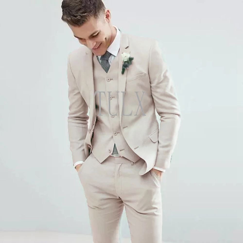 Men's straight cut suit