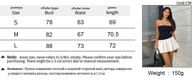 Robe Courte Bustier Femme