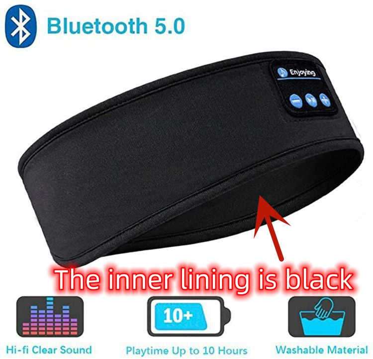 Casque de sommeil musical Bluetooth- bandeau confortable