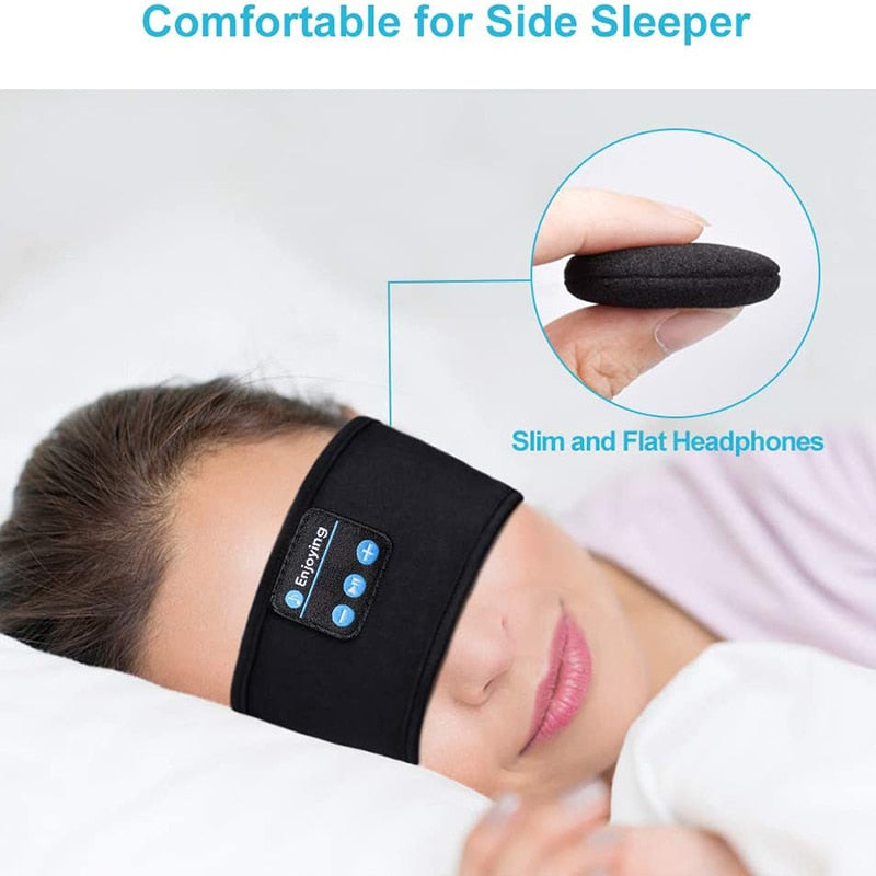 Casque de sommeil musical Bluetooth- bandeau confortable